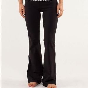 lululemon wide leg yoga pants